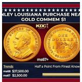 1903 McKinley Louisiana Purchase Gold Commem Dolla