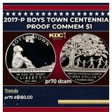 2017-p Boys Town Centennial Proof Modern Commem Do
