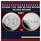 Ozark 1 oz .999 Silver Round