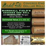 CCS- Rare Green Level MARSHALL FIELDS Unc Morgan $