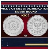John Wick 2 oz Silver Adjudicator Round