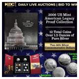 2006 U.S. Mint American Legacy Collection Set 12 C