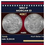 1892-p Morgan Dollar $1 ms64 SEGS