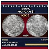 1896-o Morgan Dollar $1 ms64 SEGS