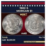 1902-s Morgan Dollar $1 ms65 SEGS