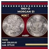 1901-o Morgan Dollar $1 ms66+ SEGS