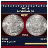 1902-s Morgan Dollar $1 ms66 SEGS