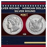 1 oz Silver Round - Morgan Dollar Style