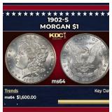 1902-s Morgan Dollar $1 ms64 SEGS