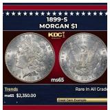 1899-s Morgan Dollar $1 ms65 SEGS