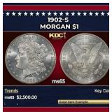 1902-s Morgan Dollar $1 ms65 SEGS