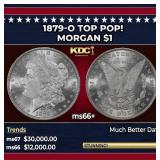 1879-o Morgan Dollar TOP POP! $1 ms66+ SEGS