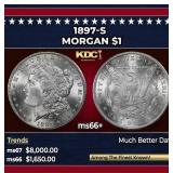 1897-s Morgan Dollar $1 ms66+ SEGS