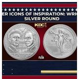 2022 Niue 1 oz Silver Icons of Inspiration: Wright
