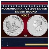2024 Silver Kookaburra 1 oz .999 Silver Australia