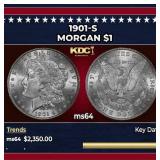 1901-s Morgan Dollar $1 ms64 SEGS