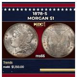 1878-s Morgan Dollar $1 ms66 SEGS