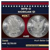 1879-o Morgan Dollar $1 ms65 SEGS