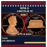 1978-s Proof Lincoln Cent 1c pr70 rd dcam SEGS