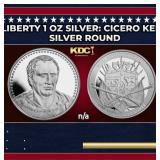Founders of Liberty 1 oz Silver: Cicero Keep & Bea