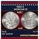 1902-s Morgan Dollar $1 ms65 SEGS