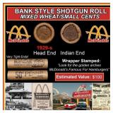 Lincoln Wheat Cent 1c Mixed Roll Orig Brandt McDon