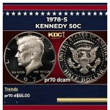 1978-s Proof Kennedy Half Dollar 50c pr70 dcam SEG