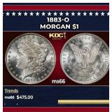 1883-o Morgan Dollar $1 Grades ms66