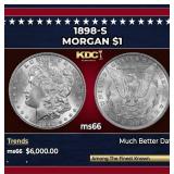 1898-s Morgan Dollar $1 ms66 SEGS