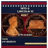 1973-s Proof Lincoln Cent 1c pr70 rd dcam SEGS