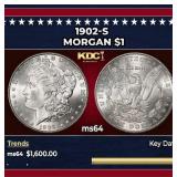 1902-s Morgan Dollar $1 ms64 SEGS