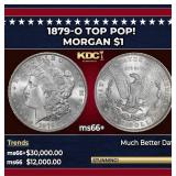 1879-o Morgan Dollar TOP POP! $1 ms66+ SEGS