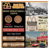 Lincoln Wheat Cent 1c Mixed Roll Orig Brandt McDon