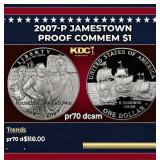 2007-P Jamestown Proof Modern Commem Dollar $1 pr7