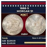 1888-s Morgan Dollar $1 ms64+ SEGS