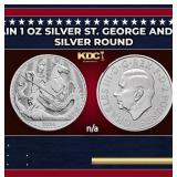 2024 Great Britain 1 oz Silver St. George and the