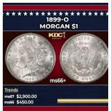 1899-o Morgan Dollar $1 ms66+ SEGS