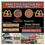 Lincoln Wheat Cent 1c Mixed Roll Orig Brandt McDon