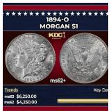 1894-o Morgan Dollar $1 ms62+ USCG