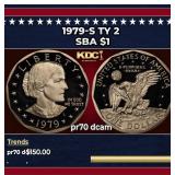 1979-s Ty 2 Proof Susan B. Anthony Dollar $1 pr70
