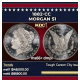 1882-cc Morgan Dollar $1 ms66+ dmpl SEGS