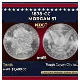 1878-cc Morgan Dollar $1 ms65 SEGS