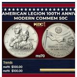 2019-d American Legion Modern Commem Half Dollar 1