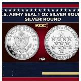 U.S. Army Seal 1 oz Silver Round