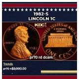 1982-s Proof Lincoln Cent 1c pr70 rd dcam SEGS