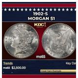 1902-s Morgan Dollar $1 ms65 SEGS