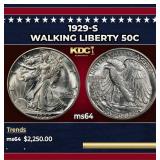 1929-s Walking Liberty Half Dollar 50c ms64 SEGS