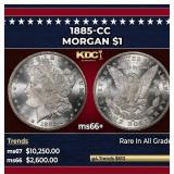 1885-cc Morgan Dollar $1 ms66+ SEGS