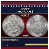 1900-p Morgan Dollar $1 Grades Choice Unc