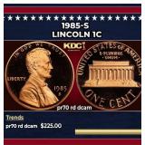 1985-s Proof Lincoln Cent 1c pr70 rd dcam SEGS
